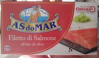 Filetto di salmone all'olio di oliva
