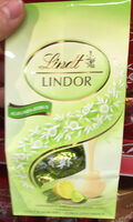 Lindor bonbons au chocolat blanc fourrés d'un suprême fondant à l'arôme d'agrumes