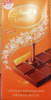 Vollmilch-Schokolade mit zartschmelzender Orangenfüllung