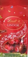 Pushbag Œufs Moyens Lindor Lait