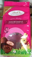 Mini oeufs assortiment lait fondant praliné noir
