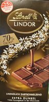 Lindor 70% Cacao Unendlich Zartschmelzend Extra Dunkel
