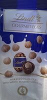 Lindt GOURMET EGGS Lindl MILK CHOCOLATE EGGS WITH