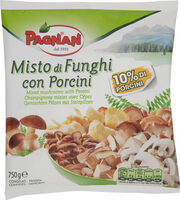 Misto di funghi con porcini congelati
