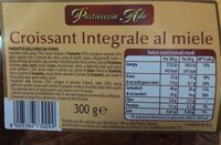 Croissant integrale al miele