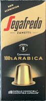 Café 100% Arabica, capsules aluminium (intensité 9)