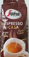 Caffé Espresso Casa In Grani Segafredo 1 KG.
