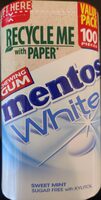 Mentos gum white - Sweet mint