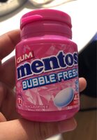 Mentos bubble fresh