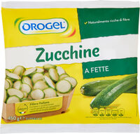Zucchine a fette surgelati