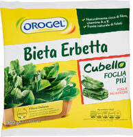 Cubello bieta erbetta foglia più surgelati