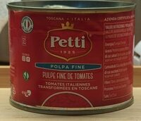 Pulpe fine de tomates
