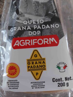 Queso Grana Padano Dop by AGRIFORM