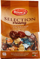 Selection creamy praline assortite di cioccolato