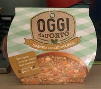 Minestra con ceci e quinoa