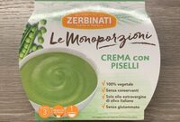 Crema con piselli
