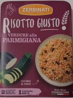 Risotto giusto - Verdure alla parmigiana
