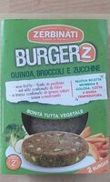 Burger'z quinoa, broccoli e zucchine