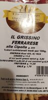 Il grissino ferrarese