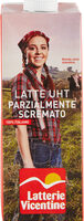 Latte uht parzialmente scremato
