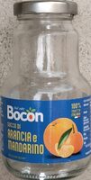 Succo di arancia e mandarino