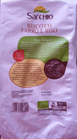 Sarchio - Frollini Farro E Riso