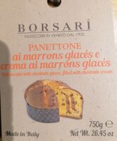 Panettone aux marrons glacés