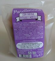 Panettoncino con farina integrale e mirtilli