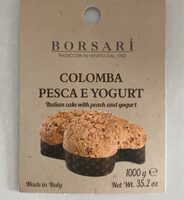 Colomba pesca yogurt