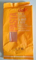 Pasta senza glutine di mais e riso