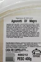 Agnolotti di magro