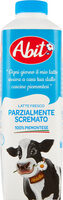 Latte fresco parzialmente scremato piemontese