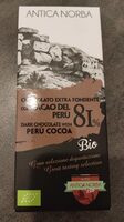 Cioccolato extra fondente 81% Peru