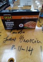 Salmone Grigliato in olio di oliva