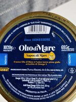 Olio di mare Tonno pinna gialla