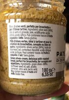 Patè Di Olive Verdi