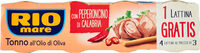 Tonno all'olio di oliva con peperoncino di calabria