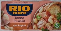 Tonno in salsa con Fagioli