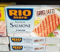Filetto di salmone al naturale