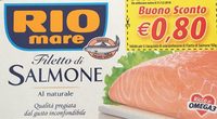 Filetto di salmone al naturale
