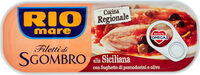 Filetti di sgombro alla siciliana con sughetto