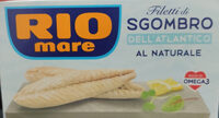 Filetti di Sgombro dell'Atlantico al naturale