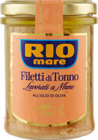 Filetti di tonno lavorati a mano all'olio di oliva