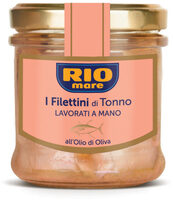 Filetti di tonno all'olio di oliva