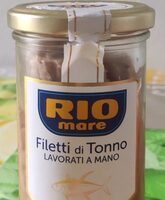 Filetti di tonno lavorati a mano al naturale