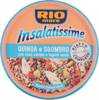 Insalatissime quinoa e sgombro con ceci