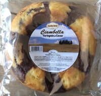Ciambella variegata al cacao