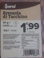 Bresaola di Tacchino