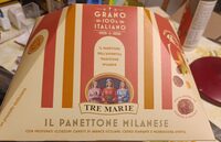 Tre Marie Panettone Milanese, 2 LB 3.3 Oz (1000G)