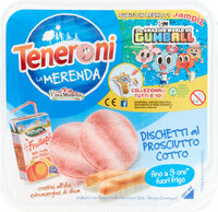 Teneroni la merenda dischetti dIGProsciutto cotto